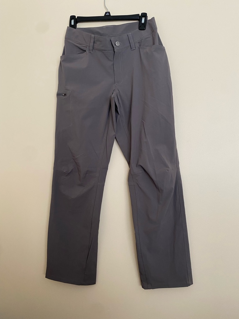 L.L. Bean Women's Outdoor Stretch Trousers in Charcoal